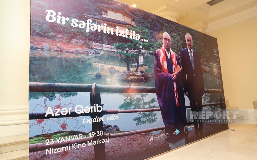Documentary film “In the Footsteps of One Visit – Japan” presented in Baku