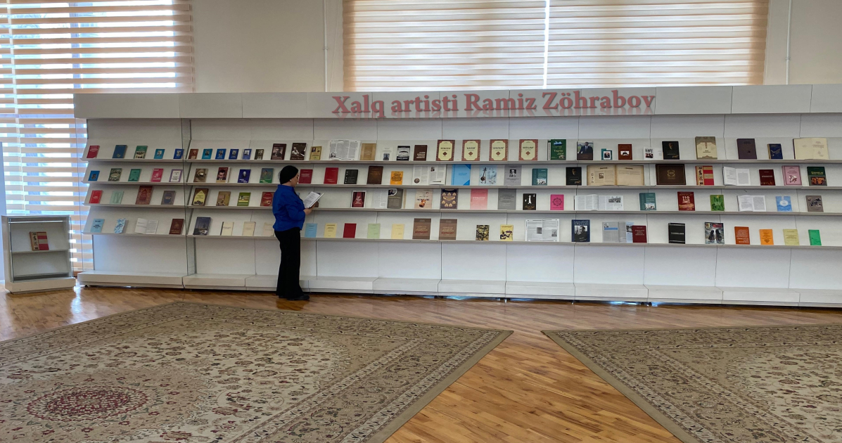 Milli Kitabxanada “Xalq artisti Ramiz Zöhrabov” adlı kitab sərgisi açılıb