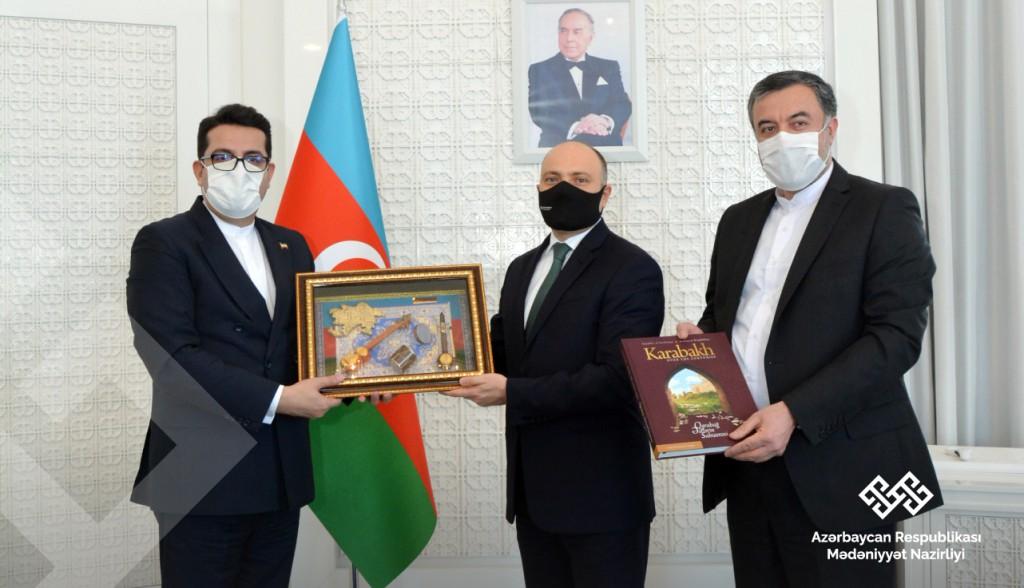 Azerbaijan, Iran to expand cultural ties