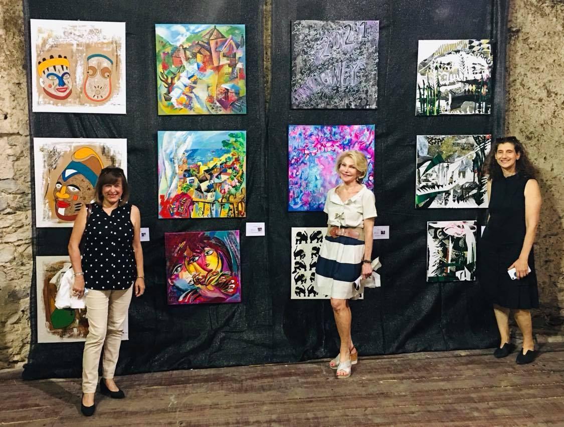 National artist displays art works in Andorra