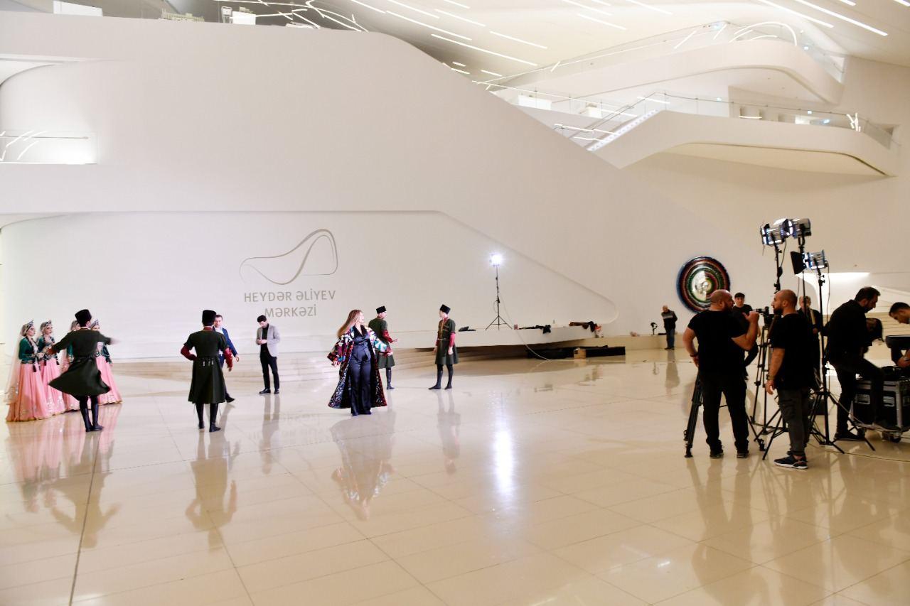 Heydar Aliyev Center gets ready for Victory Day concert