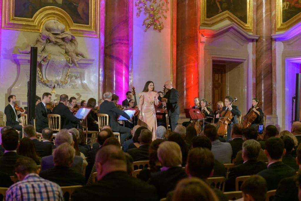 Azerbaijani music sounds at Liechtenstein City Palace