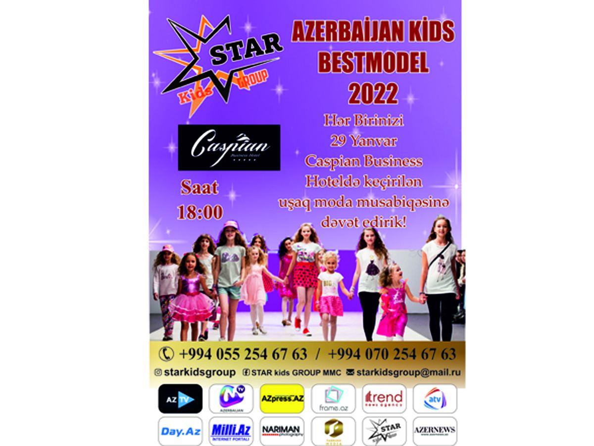 Baku to host Azerbaijan Kids Best Model 2022