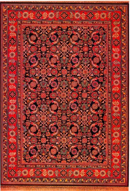 Balig carpet - one of most common carpets of Karabakh School