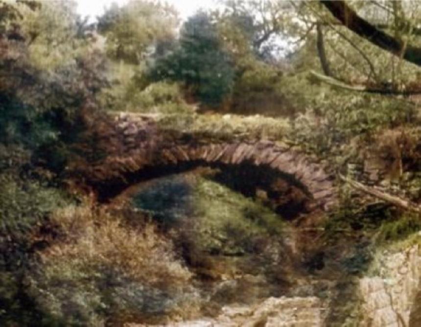 Gatir Bridge in Yukhari Askipara village