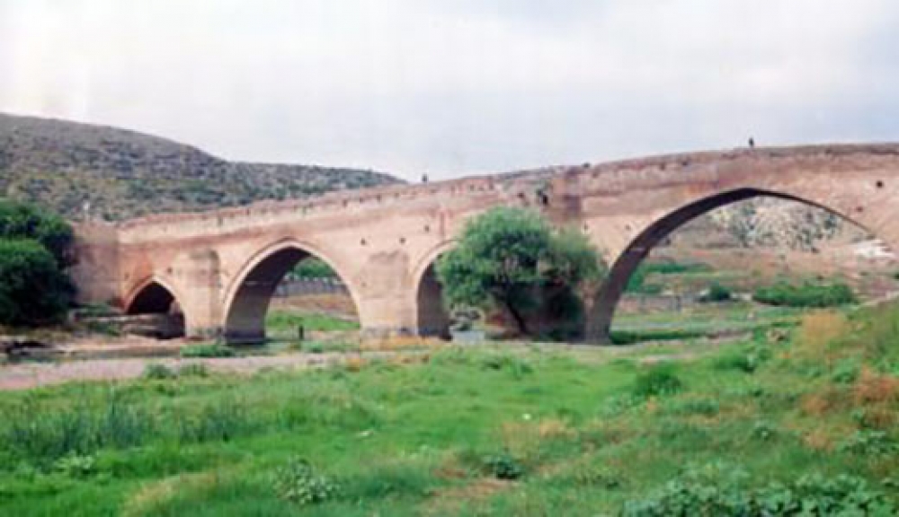 The Red Bridge, a monument of medieval architecture