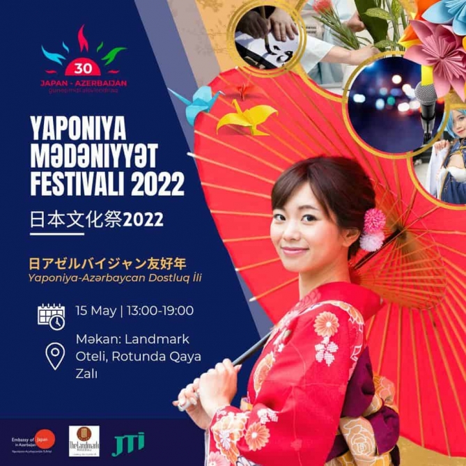 Baku to host "Japanese Culture Festival 2022"